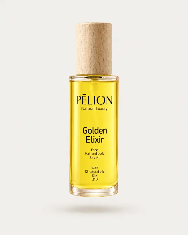 Golden Elixir | Πολυτελές ξηρό λάδι για μεταξένια επιδερμίδα & μαλλιά
