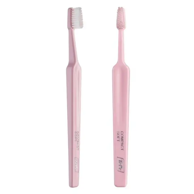 TePe Select Compact Μαλακή Λευκό, Ροζ, Φουξ, Μωβ, Κίτρινο, Πράσινο, Γαλάζιο, Μπλε, Σκούρο Μπλε Οδοντόβουρτσα 2