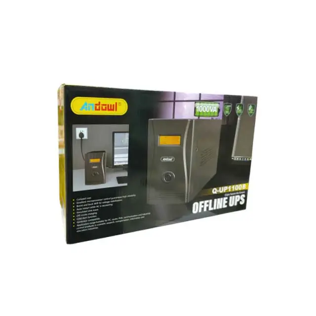 Andowl UPS Σταθεροποιητής Τάσης Q-UP1100B - Offline UPS 0751022 3