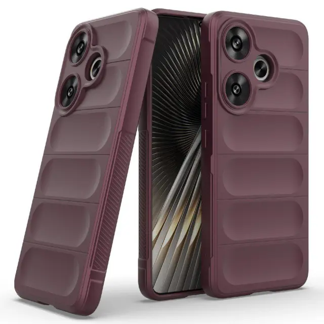 Θήκη Magic Shield Θήκη για Xiaomi Poco F6 5G - Wine Red OEM