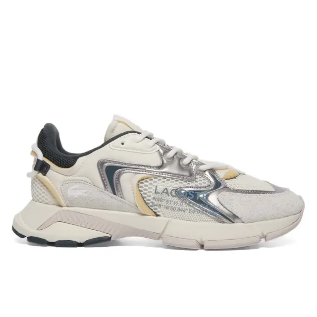Ανδρικά Sneakers Lacoste L003 Neo 49SMA01111Y5 Off White/Dark Green Μπεζ - 46