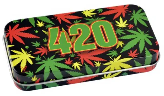 Μεταλλική Ταμπακιέρα V-Syndicase Tin Box - 420 Rasta