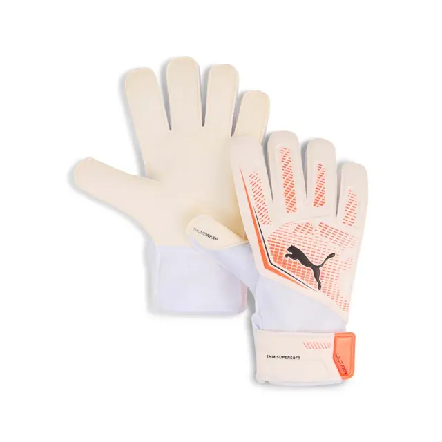 Puma Adult Ultra Play Regular Cut Goalkeeper Gloves Άσπρο - Πορτοκαλί 041952-06 (Puma) - 7