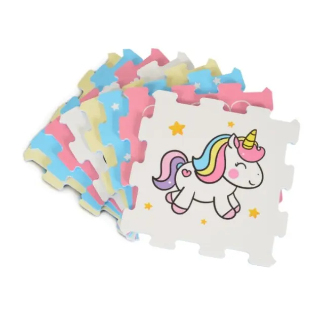 Παζλ Δαπέδου Μονόκερος 8τμχ moni toys 3404 HTF Puzzle Mat Unicorn 3801005600373 3