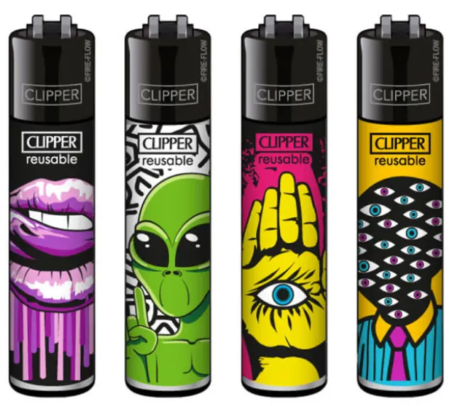 Clipper Αναπτήρας Μεγάλος - Love Martians