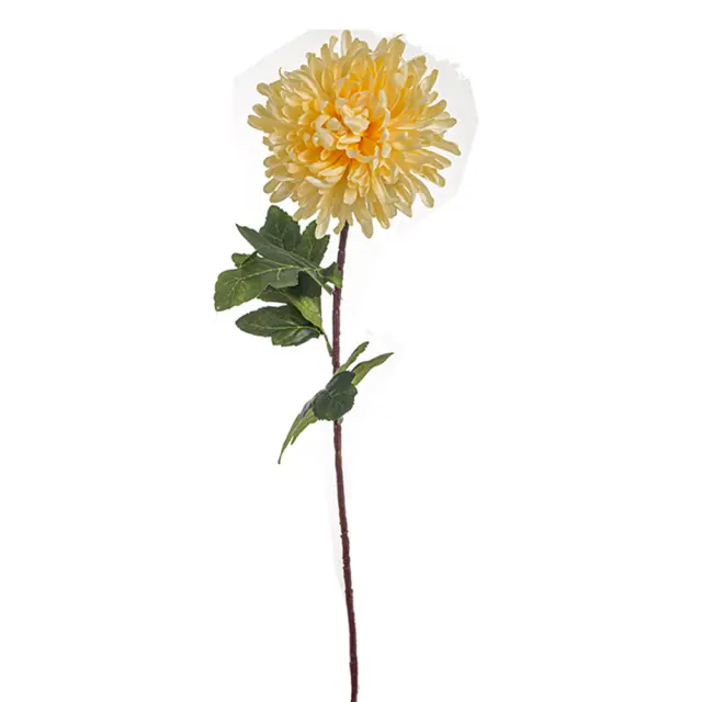 Λουλούδι χρυσάνθεμο κίτρινο Δ18x70cm Homeguru AX682 24217