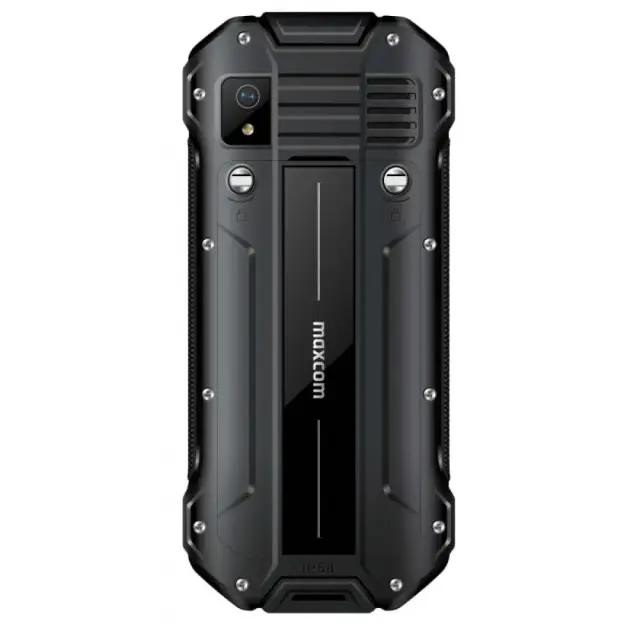 Maxcom Strong MM918 L (Dual Sim) 2.4" Water-dust proof IP68 4G VoLTE με Φακό, Ραδιόφωνο και Κάμερα Μαύρο 2