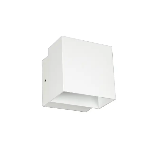 Nek Φωτιστικό Led τοίχου Up/down 6W 3000K IP54 10x10x9.4cm λευκό Άσπρο