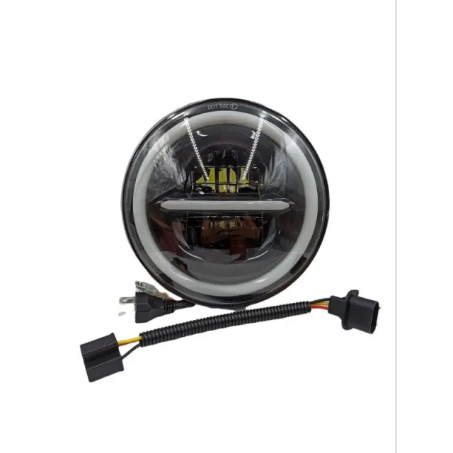LED ΠΡΟΒΟΛΕΑΣ 7'' Η4 ΜΕ ANGEL EYES 0860 2