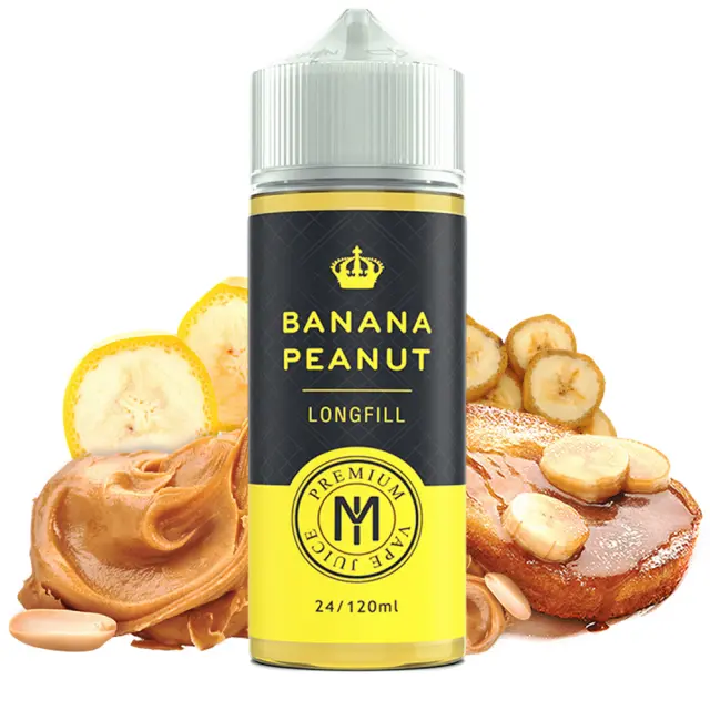 Banana Peanut 24ml (120ml) - M.I.Juice Flavorshots