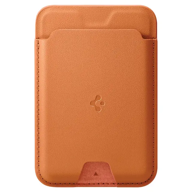 SPIGEN VALENTINUS MAGSAFE UNIVERSAL MAGNETIC CARD HOLDER METALLIC ORANGE 2
