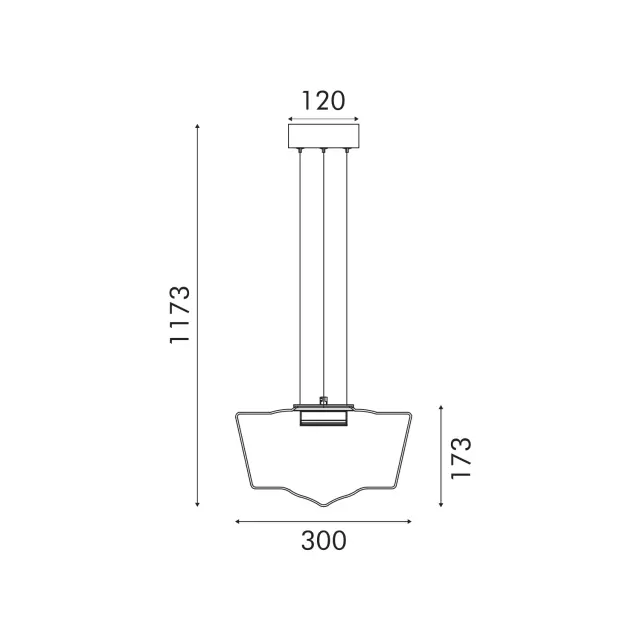 ΚΡΕΜΑΣΤΟ ΦΩΤΙΣΤΙΚΟ ACA HM2460SM ΜΑΥΡΟ ΦΙΜΕ ΓΥΑΛΙ LED 12W 3000K-4000K-6000K IP20 D30XH120CM / HM2460SM