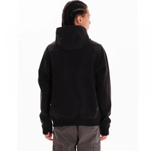 Emerson Hooded Bonded Bomber Jacket (242.EM11.14-Black) - Μαύρο - L 2
