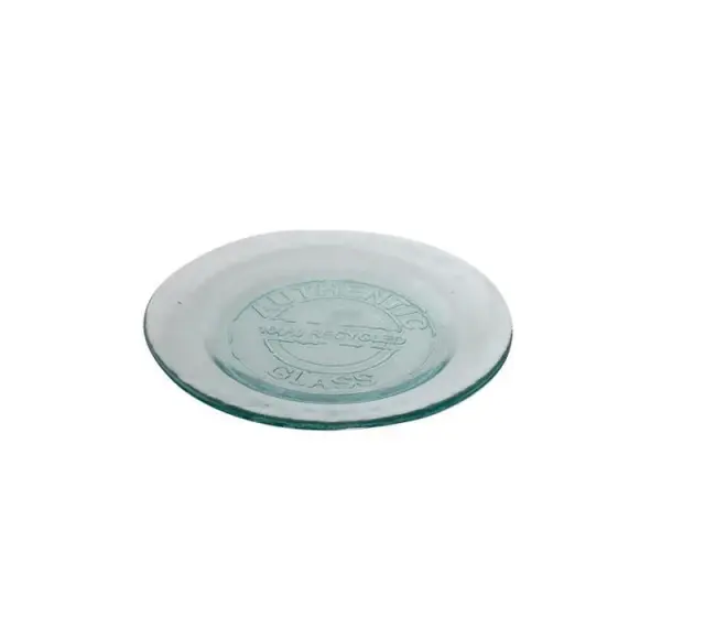 Nef-Nef Homeware Πιάτο Από Ανακυκλωμένο Γυαλί Authentic 20cm Natural