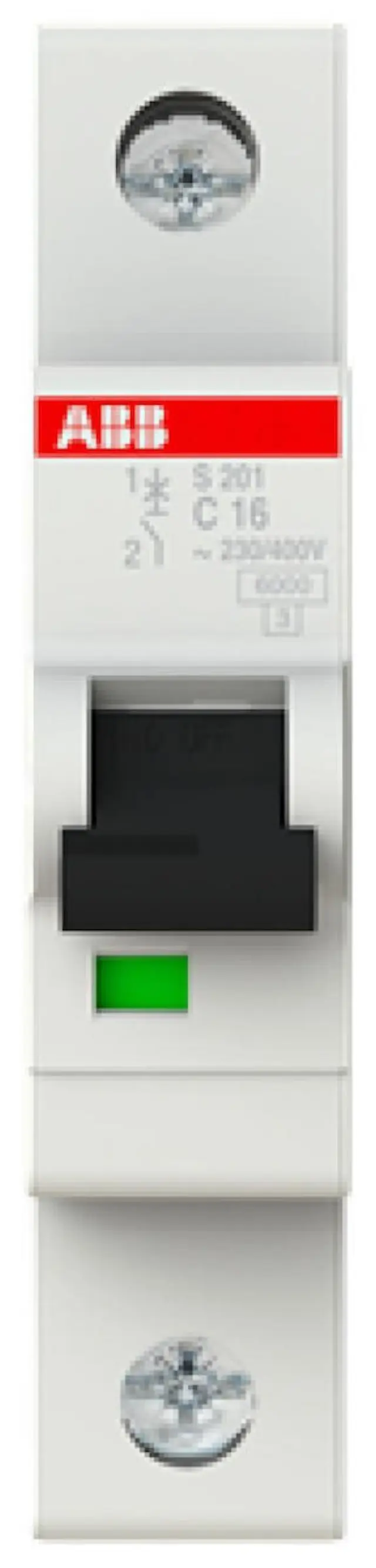 S201-C16 Miniature Circuit Breaker - 1P - C - 16 A