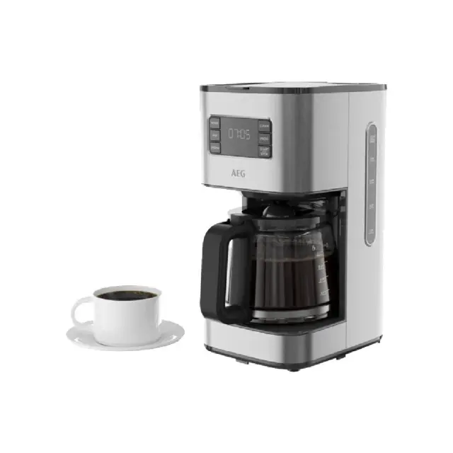AEG CM5-1-6ST Καφετιέρα Φίλτρου 1000W Silver 2