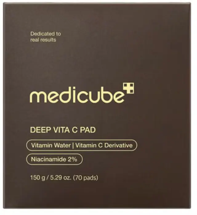 Medicube Deep Vita C Pad - Εμποτισμένα δισκία με βιταμίνη C για λαμπερό δέρμα