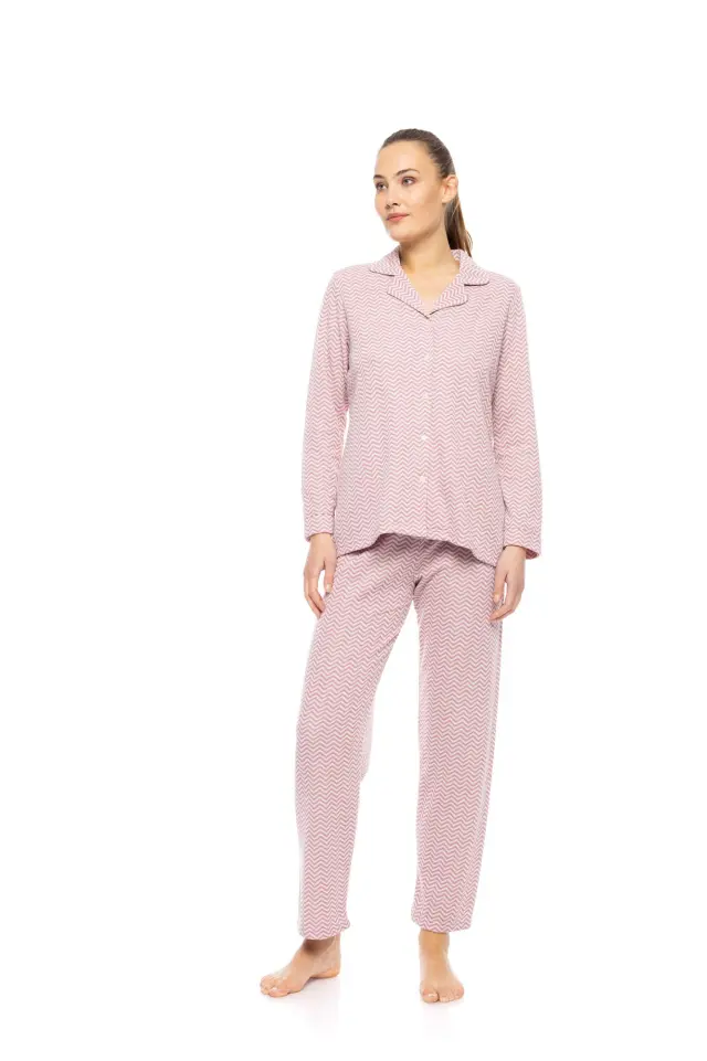 W1781 - Type - PYJAMA BUTTONED JACQUARD ZIC ZAC - S 2