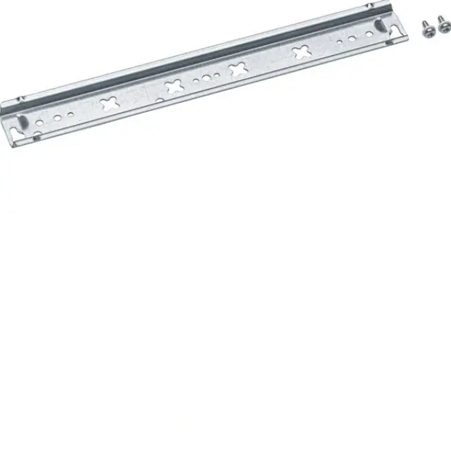 DIN rail,35x248x7,5mm,Metal, galvanized,