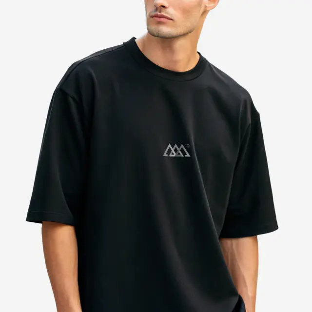 T-shirt Noshame® Μαύρο Oversized - 122552 - XXL 2