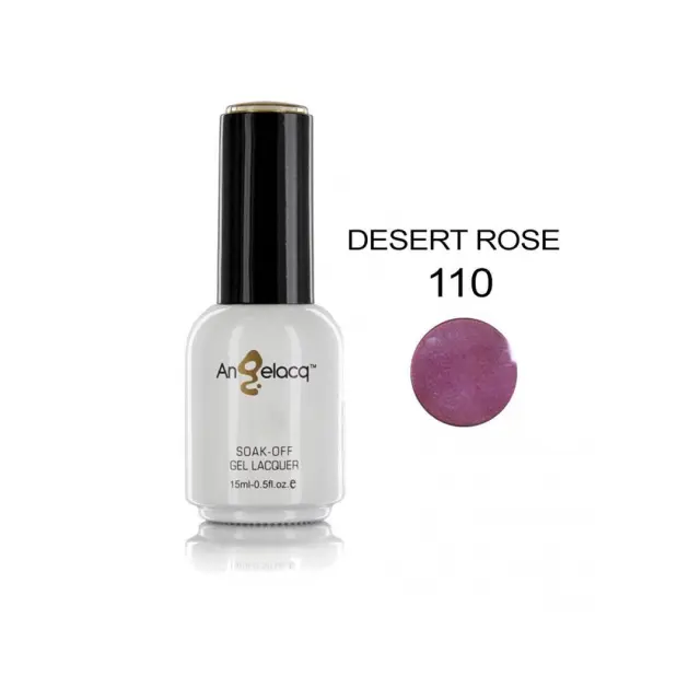 Ημιμόνιμο επαγγελματικό βερνίκι ANGELACQ 15ML - 0.5FL.OZ 110 Desert Rose