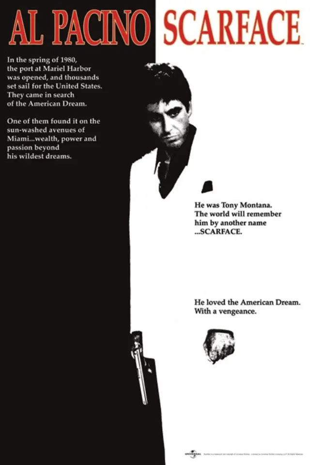 Αφίσα Scarface (Movie One Sheet) 61 X 91,5εκ - PP30091
