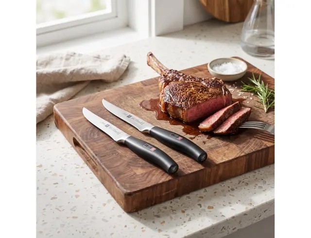 Σετ Μαχαίρια Steak Five Star Zwilling με μήκος 32cm - Black - 2 τεμάχια1008401