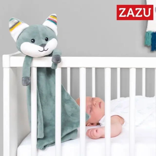 Zazu Kids Felix Πανάκι Αγκαλιάς & Συσκευή με Λευκούς Ήχους και Μελωδίες ZA-FELIX-01