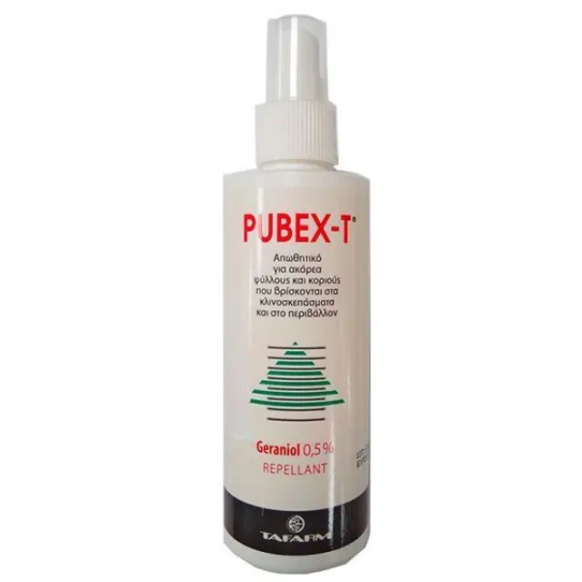 Tafarm Pubex-T Repellant Spray For Fleas Etc 200ml - Απωθητικό Σπρεϊ Για Ακάρεα Και Ψύλλους