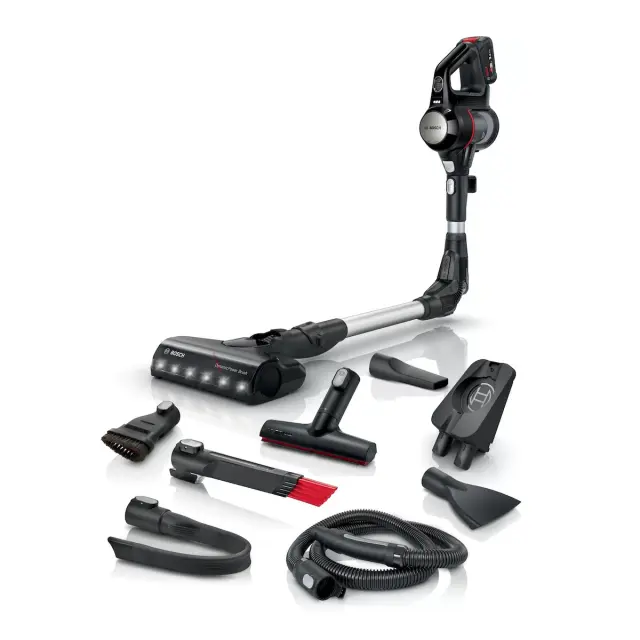 Bosch Unlimited 7 Επαναφορτιζόμενη Σκούπα 2 σε 1 Stick & Χειρός 18V Μαύρη