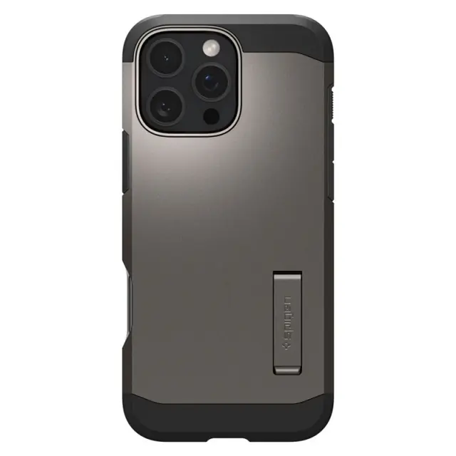 Spigen Tough Armor AI (MagFit) Back Cover Ανθεκτικό Gunmetal (iPhone 16 Pro) 2