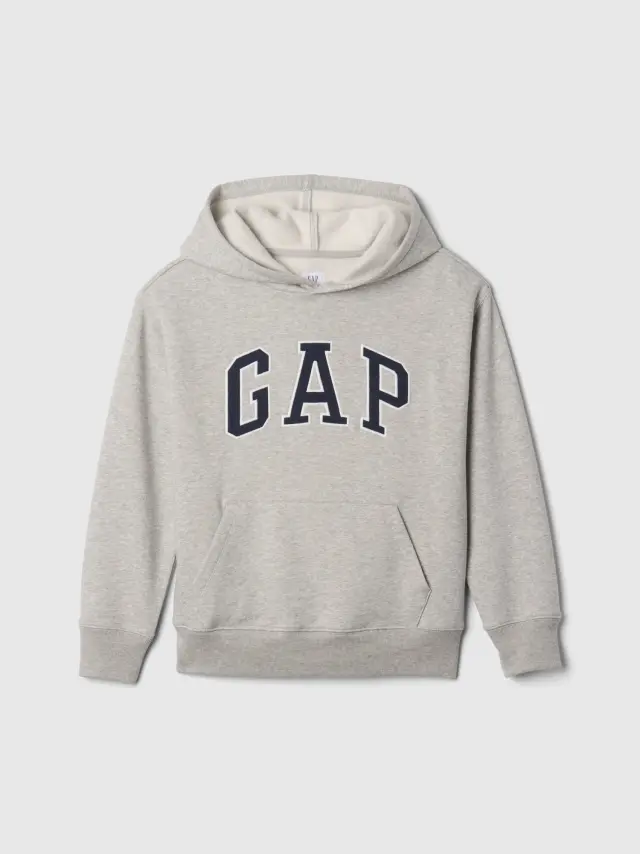 Logo Φούτερ light heather grey