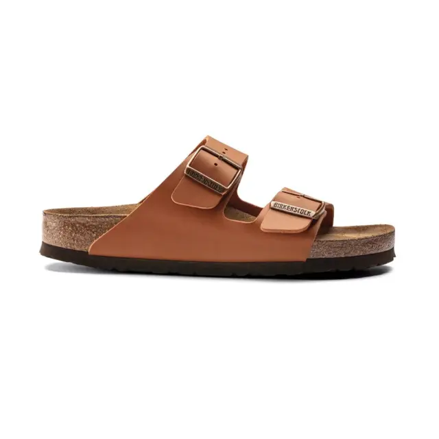 Birkenstock Πέδιλα Unisex Birko-Flor(ανθεκτικό υλικό της Birkenstock-επιτρέπει την επαφή με το νερό) Καφέ BIR/ARIZONA SOFT 1019119 G/BROWN - 44