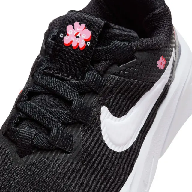 Nike Star Runner 4 (TD) (FJ8078-001) - Λευκό-Μαύρο 2