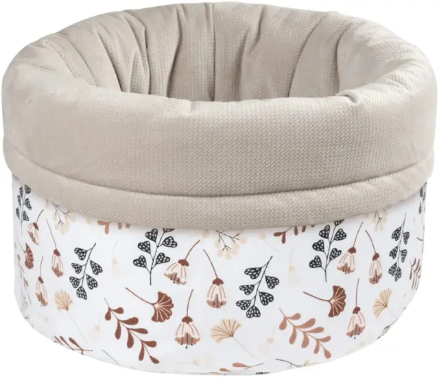 Καλαθάκι Αποθήκευσης Velvet Boho Garden Ecru 5904506814848 3