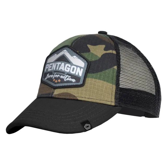 Pentagon Era Cap "Born For Action"-Καπέλο/Τζόκεϋ - 01-Black-Μαύρο 2