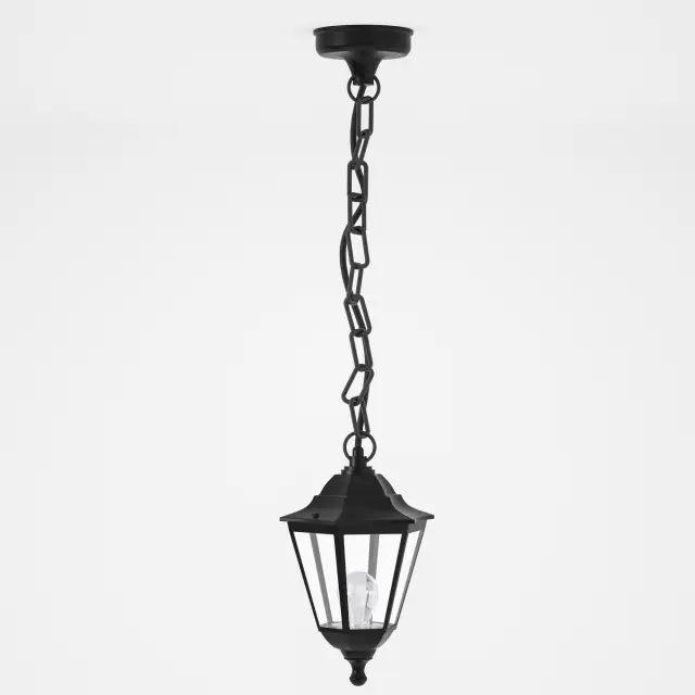 it-Lighting Redfish 1xE27 Outdoor Pendant Light Black D:137cmx21.5cm (80300114) 2