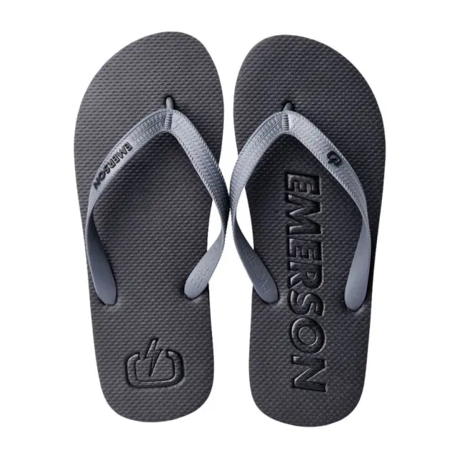 Emerson Basic Logo Flip Flops (221.EM95.03-Black) - Μαύρο 2