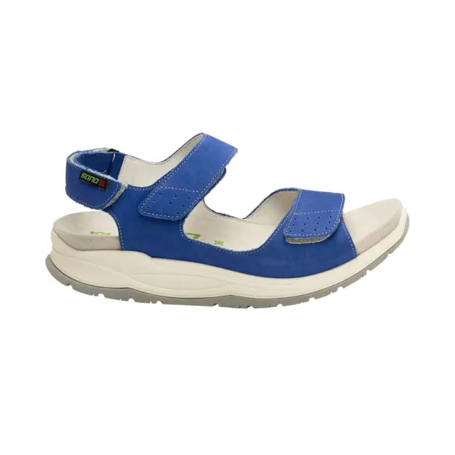 Mephisto/Sano Πέδιλα Γυναικείο δέρμα Nubuck Μπλέ SAN/SELENA BLUE ELECTRIC - 36