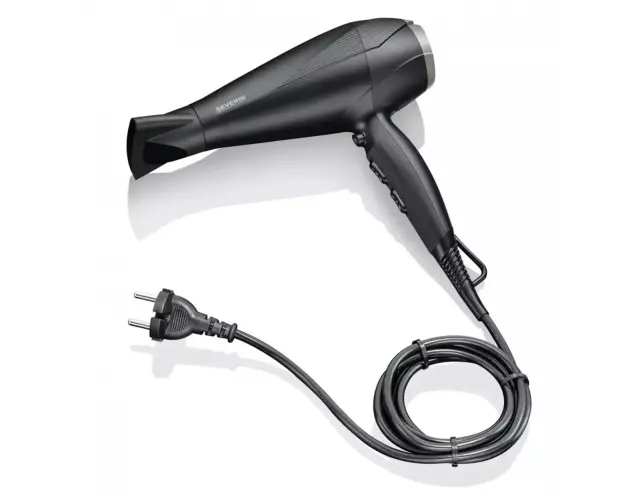 Πιστολάκι Μαλλιών Severin HT0167 με φυσούνα, ισχύ 2300W και 3 θερμοκρασίες - Black0167