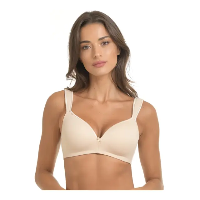 Miss Rosy Γυναικείο Σουτιέν Χωρίς Μπανέλα, Χρώμα Μπεζ - 75D