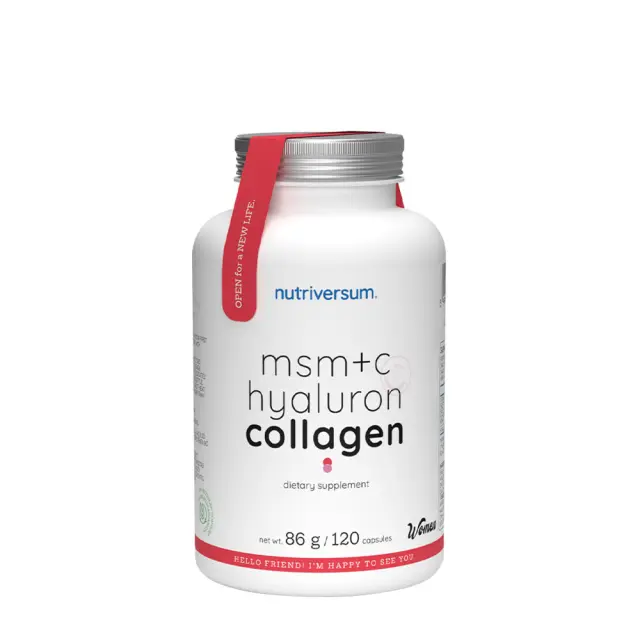 Nutriversum MSM+C Hyaluron Collagen - WOMEN
