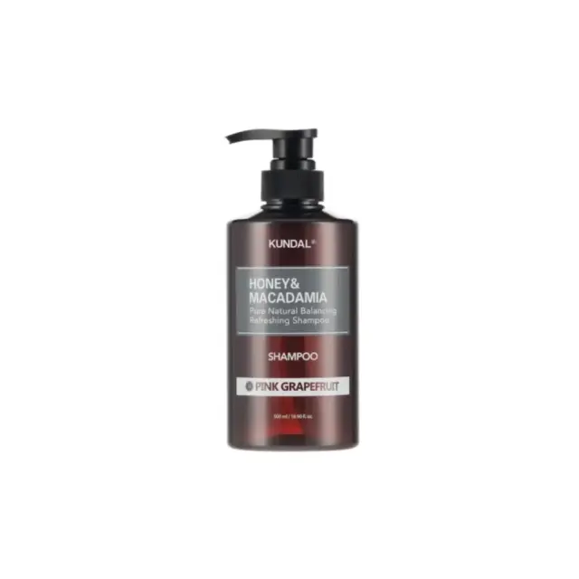 Kundal Honey & Macadamia Shampoo Pink Grapefruit Ενυδατικό Σαμπουάν με Μέλι, 500ml