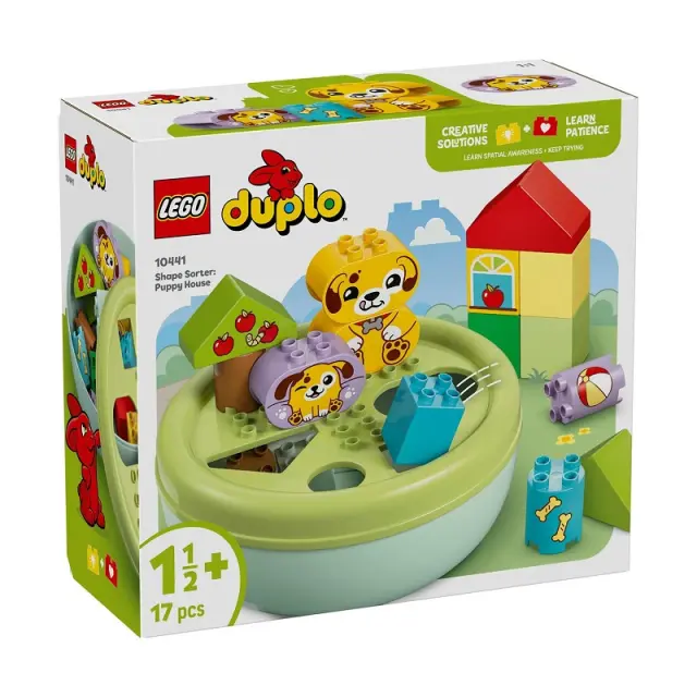 LEGO Duplo Shape Sorter: Puppy House για 1.5+ Ετών 17τμχ 3