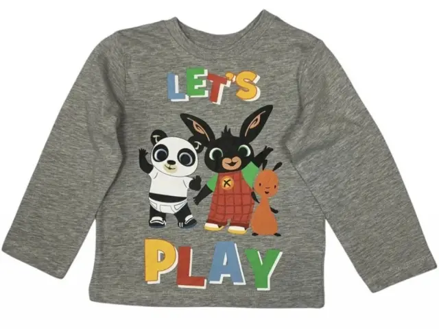 Μπλουζάκι Μακρυμάνικο Bing Let's Play Grey 80202600021 - 24 M (92cm)