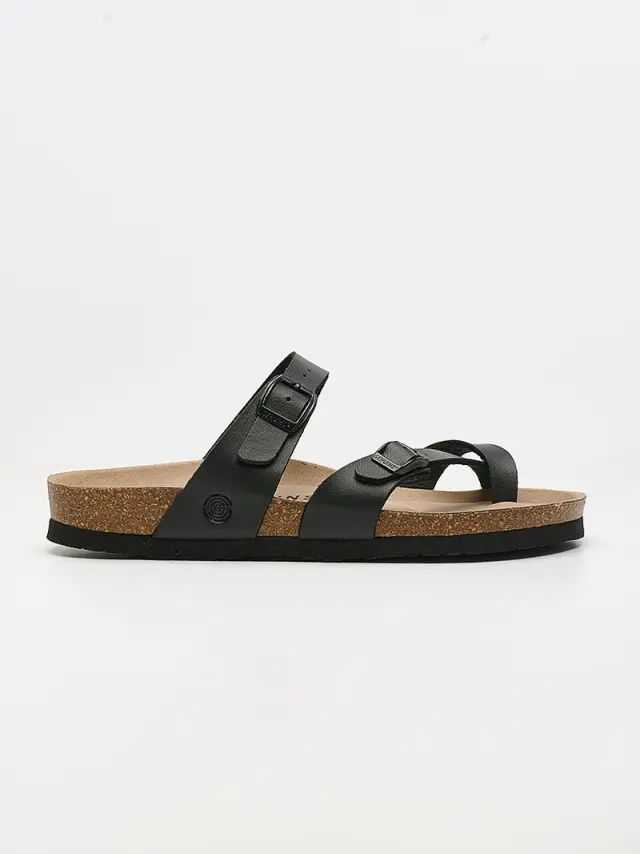 Genuins Πέδιλα Unisex HT Μαύρο GEN/DUBLIN VEGAN BLACK 2