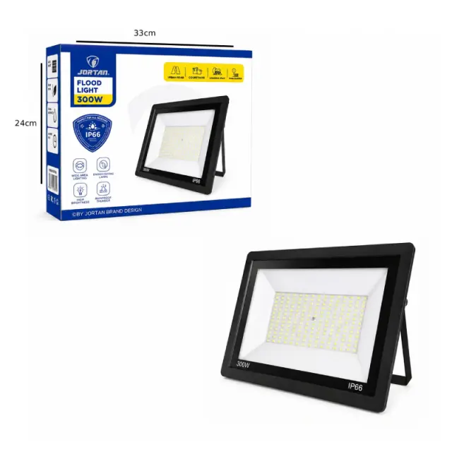 Jortan Προβολέας LED 300W Εξωτερικού Χώρου IP66 Αδιάβροχος - LED Flood Light 0274040 2