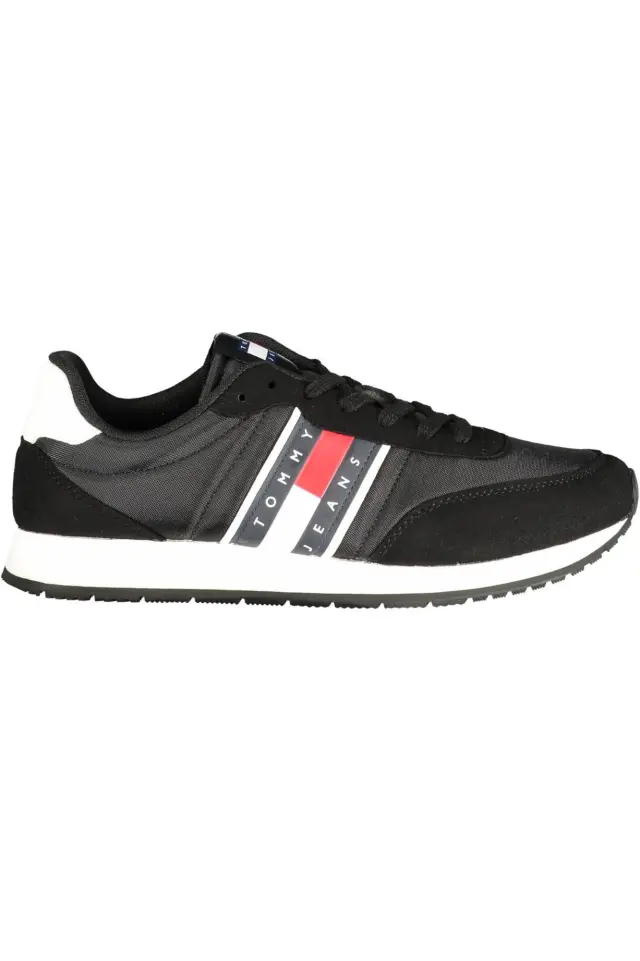 Tommy Hilfiger - Ανδρικά Sneakers Tjm Cupsole Long Lace Leather EM0EM01707-BDS Μαύρο - 46