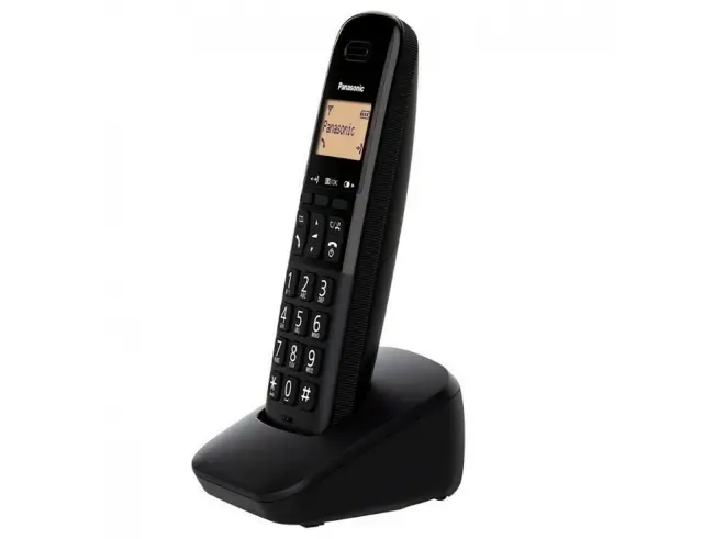 Ασύρματο Ψηφιακό Τηλέφωνο Panasonic KX-TGB610GRB Μαύρο με Δυνατό Kουδούνισμα, Πλήκτρο Αποκλεισμού Κλήσεων και Αναγνώριση Κλήσης 3