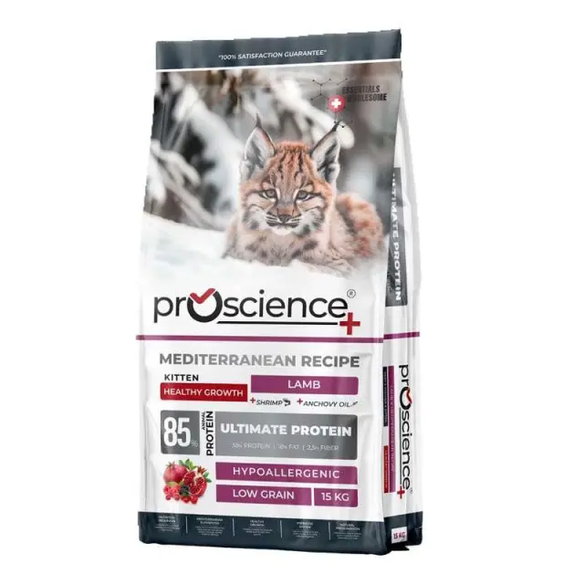 Proscience Ξηρά Τροφή Γάτας Kitten 15kg Μονόχρωμο